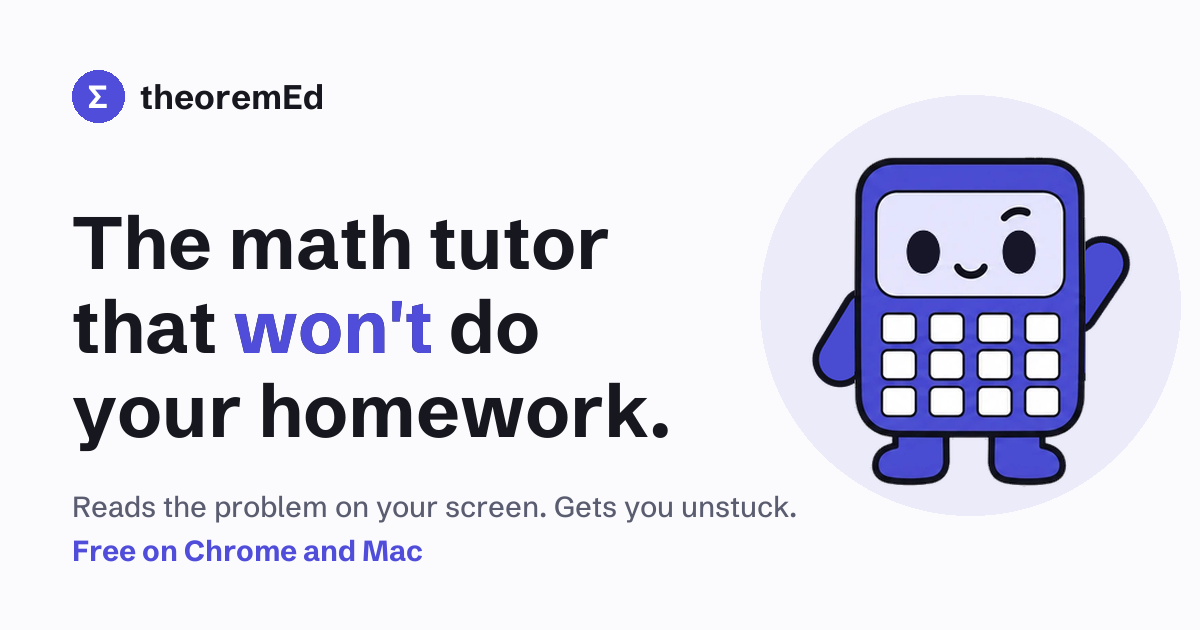 I'm 17, and I built an AI math tutor that refuses to give you the answer
